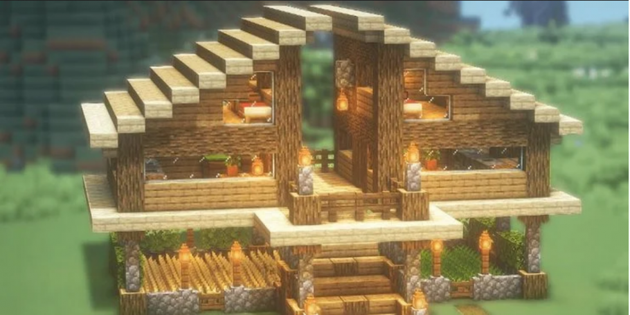 casas no minecraft survival