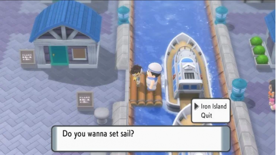 Pokémon Diamond Pearl Iron Island