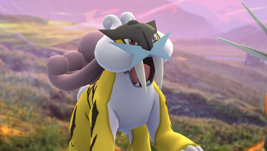 Pokémon Brilliant Diamond Raikou
