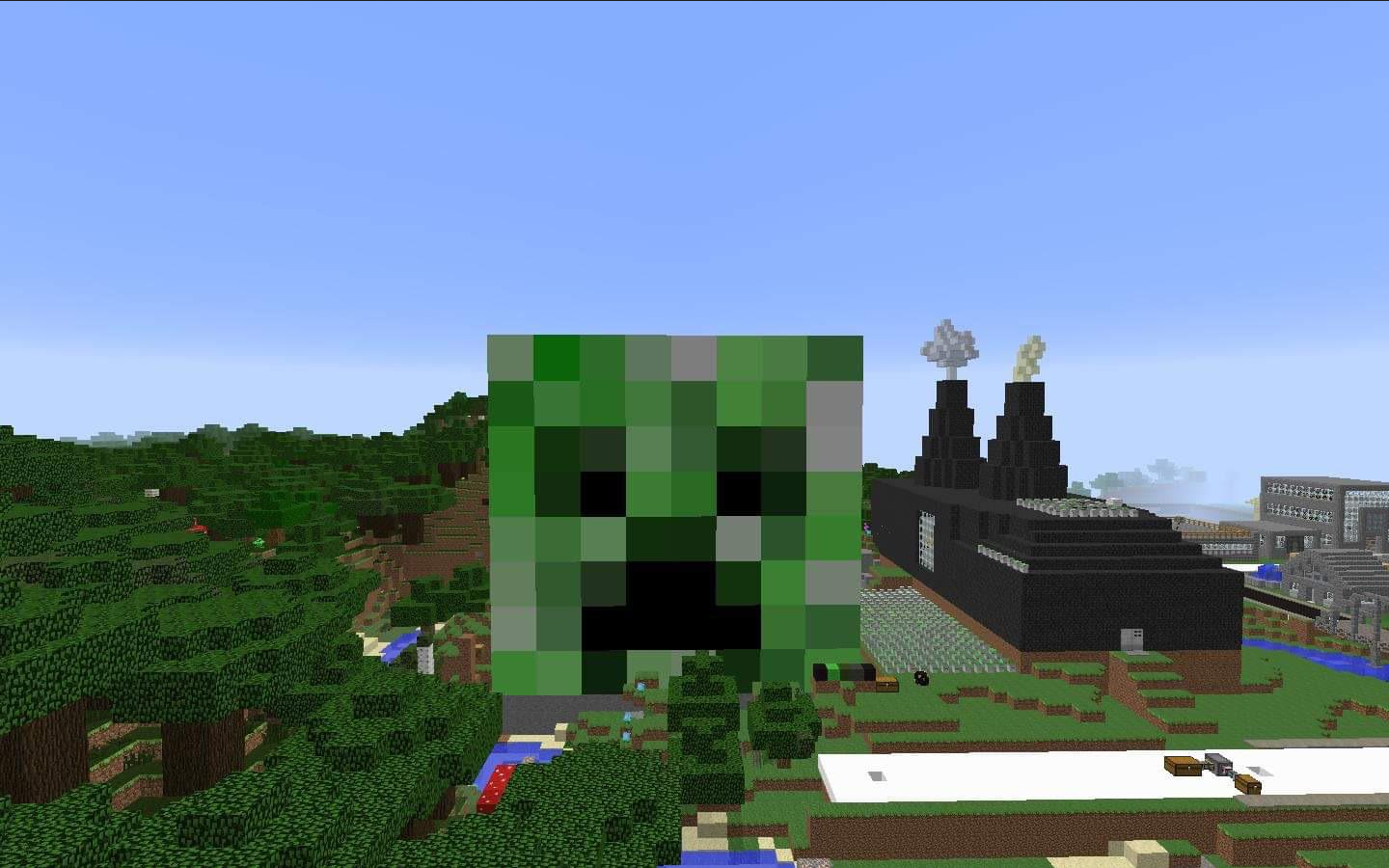 Minecraft Cabeça Creeper