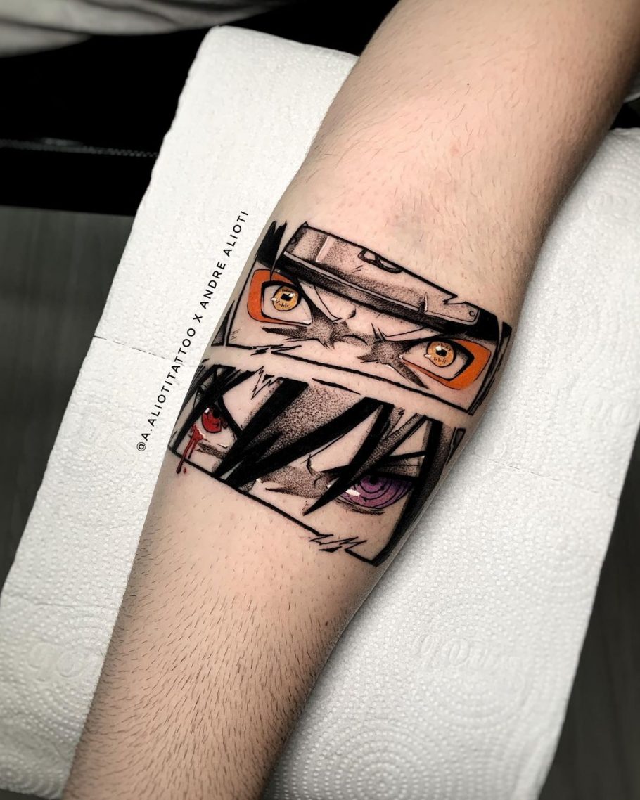 Fiz uma Tatuagem do Naruto 