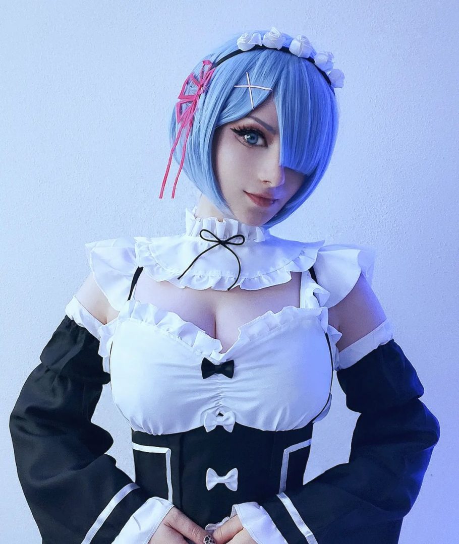 Cosplayer recriou a Rem de Re:Zero com muita perfeição