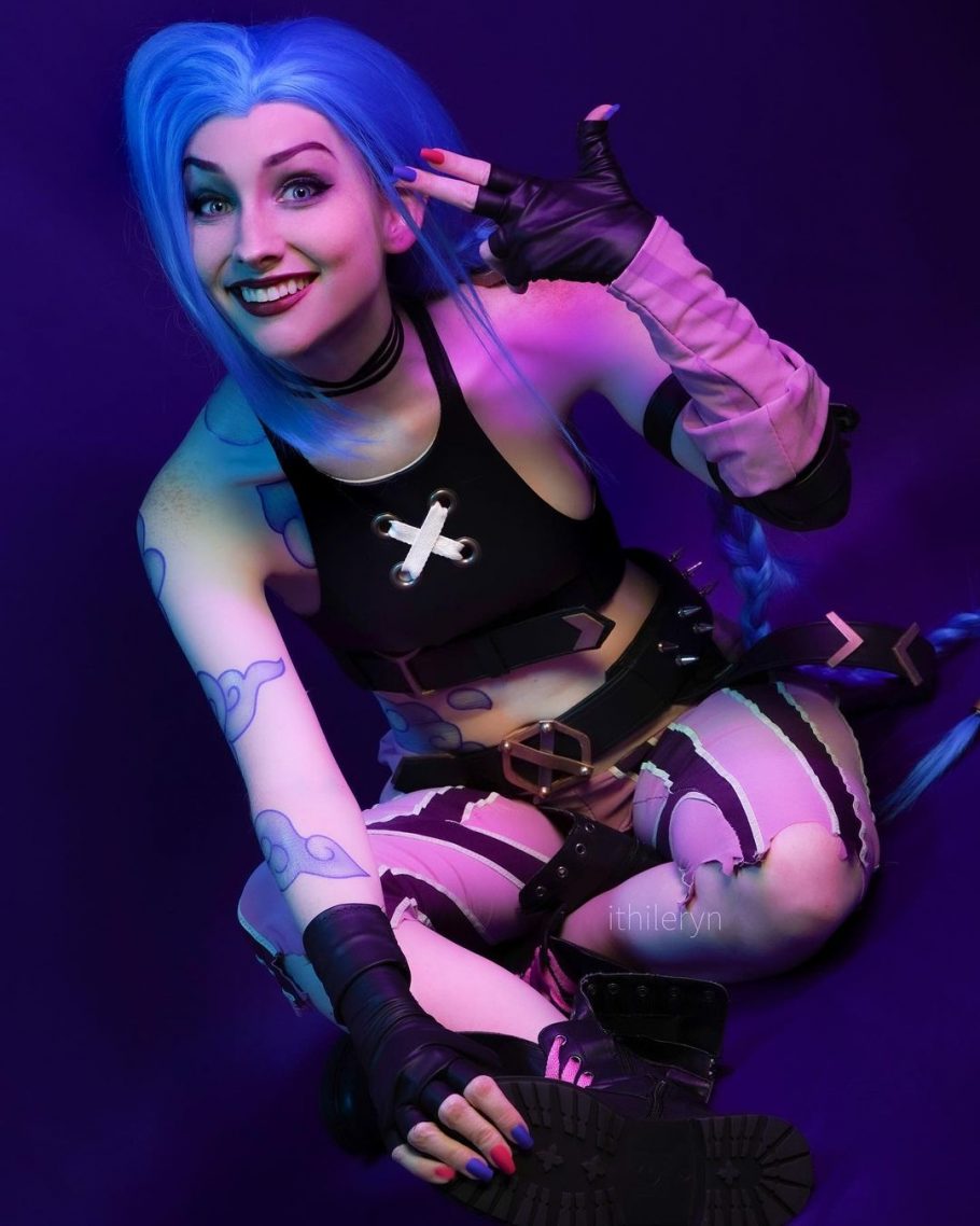 Cosplayer recriou com perfeição o visual da Jinx em Arcane