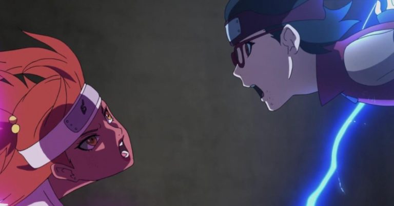 Boruto traz uma luta incrível da Sarada contra a Cho Cho