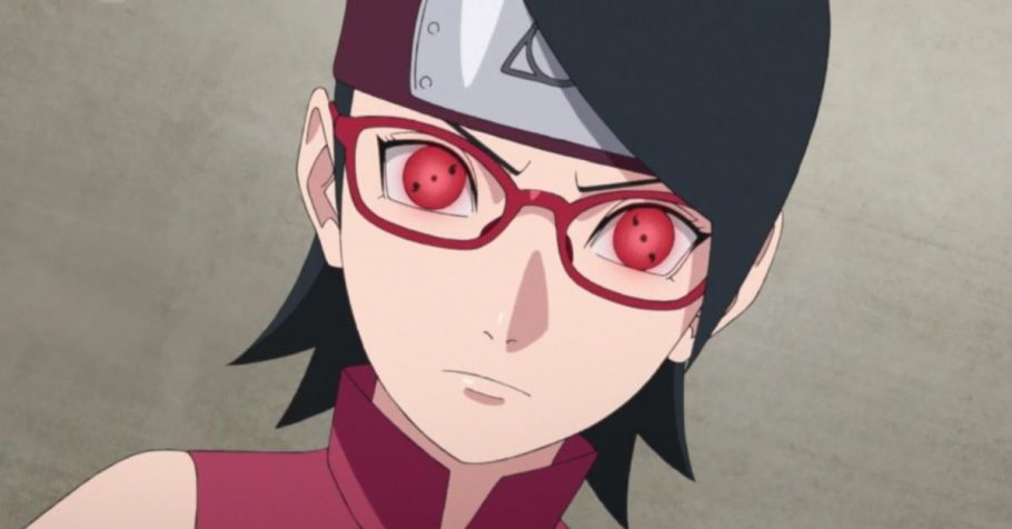 Sarada mostra seu SHARINGAN e a força da Sakura.(Boruto Dublado) - Bilibili