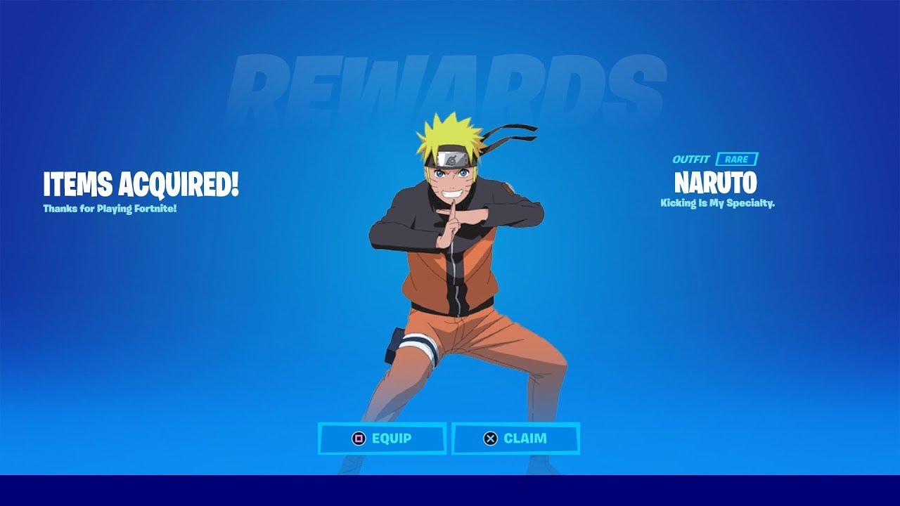 Fortnite  Naruto deve ganhar skin na Temporada 8 - Canaltech