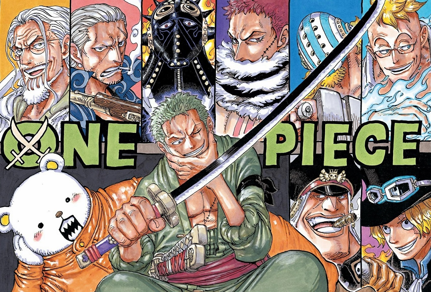 Vídeo mostra o processo de desenho do criador de One Piece para fazer a capa colorida do capítulo 1031