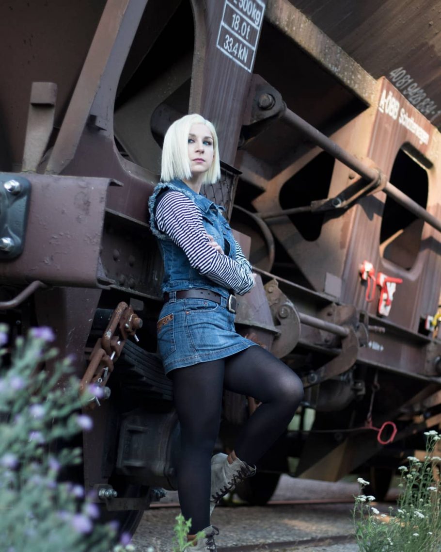 Confira este cosplay impressionante da Android 18 de Dragon Ball