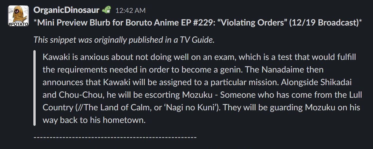 Prévia de Boruto revela que Kawaki fará uma missão ao lado de Chocho e Shikadai