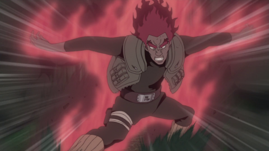 O que é mais poderoso, o modo Barion do Naruto ou os oito portões do Guy?