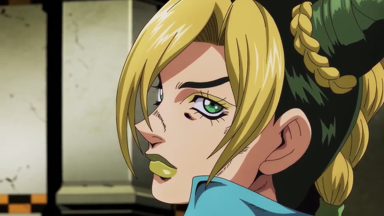 Jolyne- Meu xixi ta flutuando - stone ocean dublado 