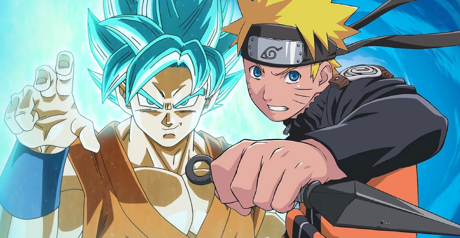 Artista fez um épico crossover entre Naruto e Dragon Ball