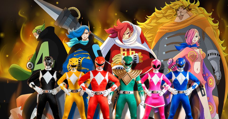 One Piece - Veja a influência dos Power Rangers na família Vinsmoke