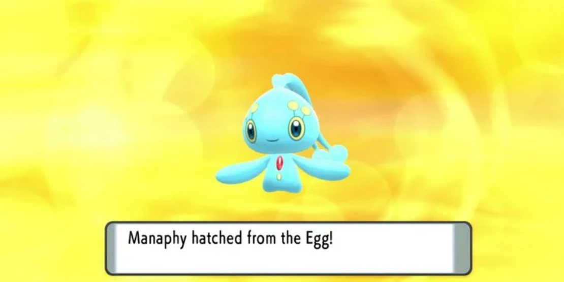 Pokémon Diamond Pearl Manaphy