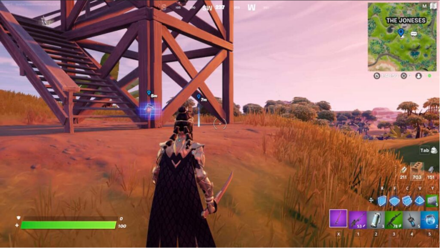 Fortnite suprimentos jonesies