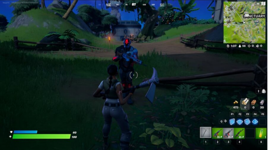 Fortnite derrotar Fundação