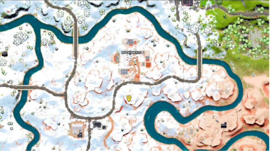 Fortnite saltar anéis flamejantes