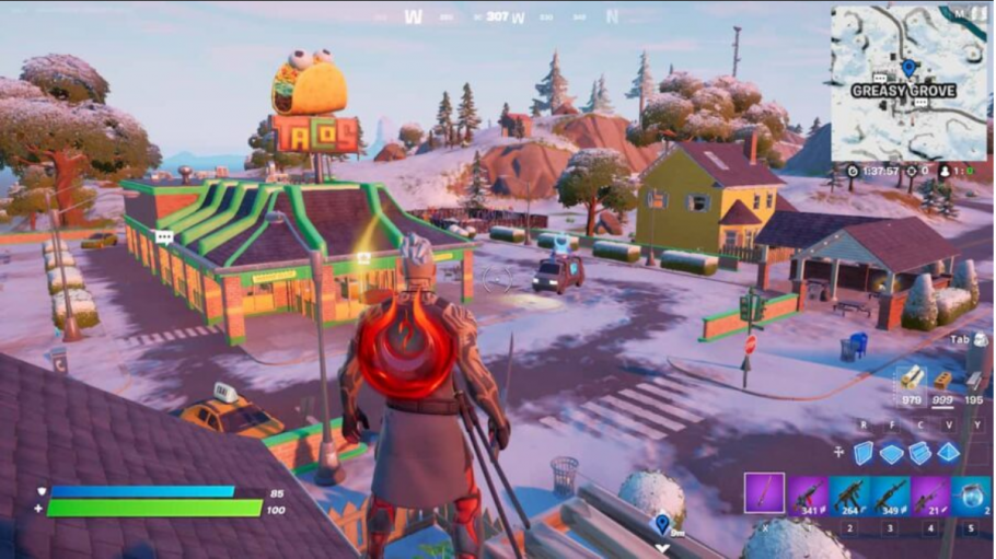 Fortnite Bosque Gorduroso