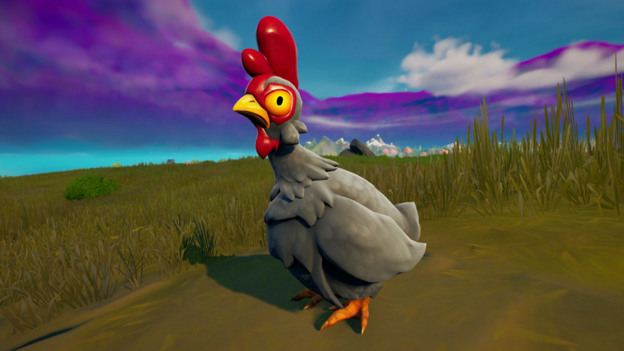 Fortnite voe galinha
