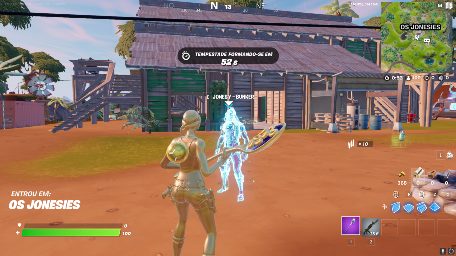Fortnite npc Jonesy Bunker