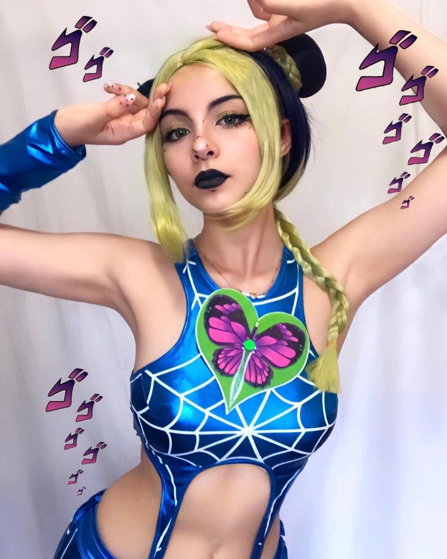 Confira este cosplay incrível da Jolyne de Jojo Stone Ocean