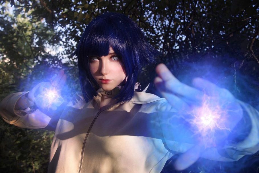 Confira este cosplay apaixonante da Hinata de Naruto