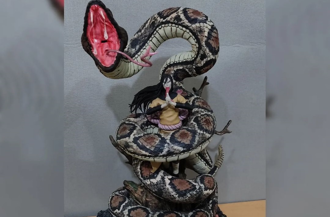 Artista brasileiro fez esculturas épicas de Naruto