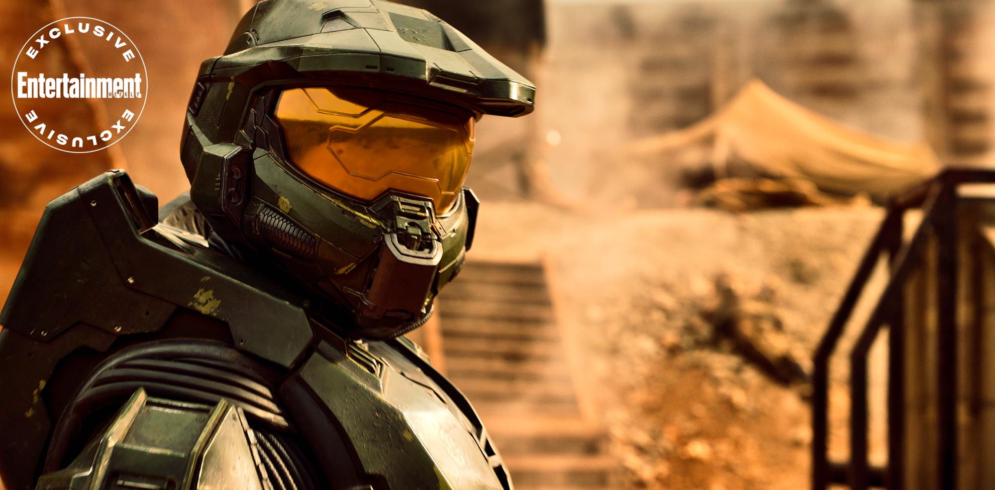 Pablo Schreiber aparece como Master Chief na nova imagem da série de Halo