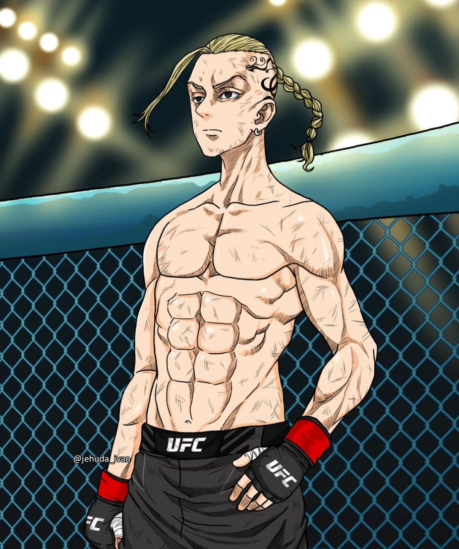 Tokyo Revengers - Artista imaginou o Draken como um lutador de UFC