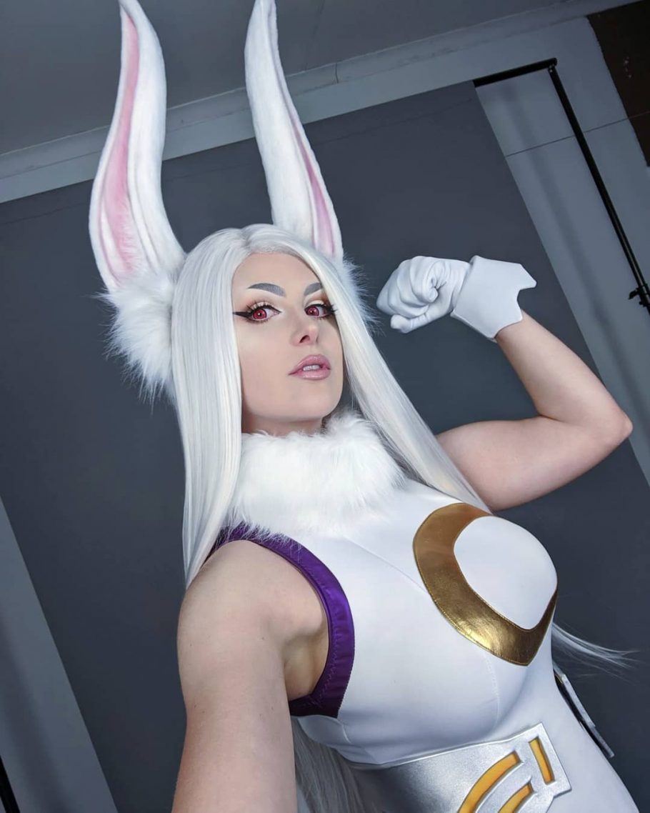 Cosplayer recriou com perfeição a Mirko de My Hero Academia