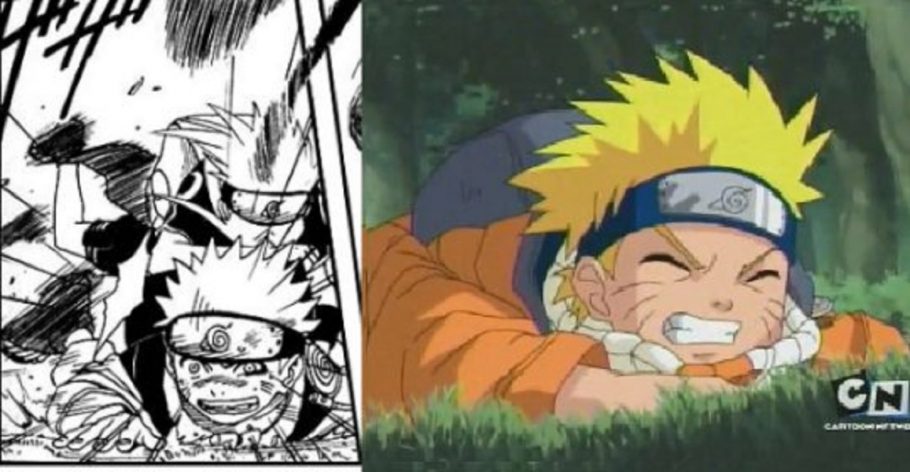 Este é um detalhe que o anime de Naruto mudou e poucos notaram