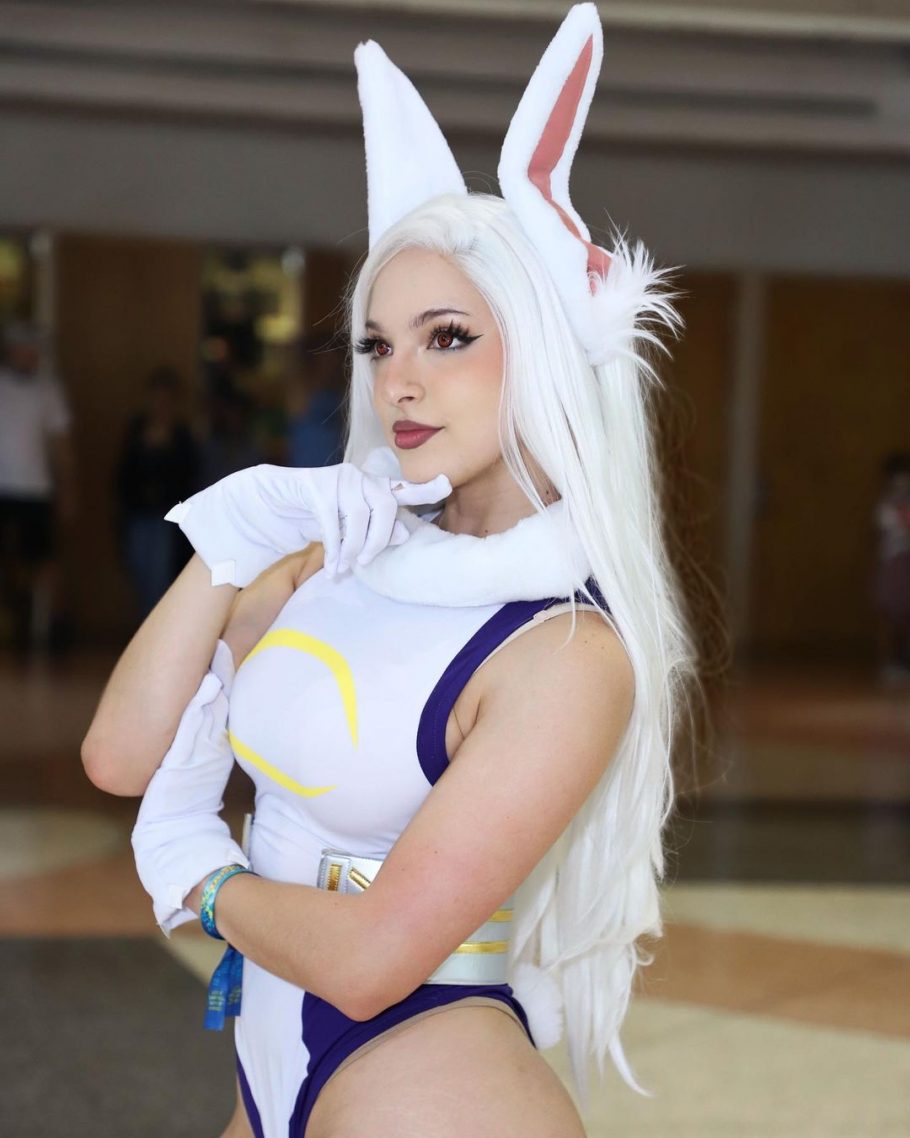 Confira este cosplay insano da Mirko em My Hero Academia