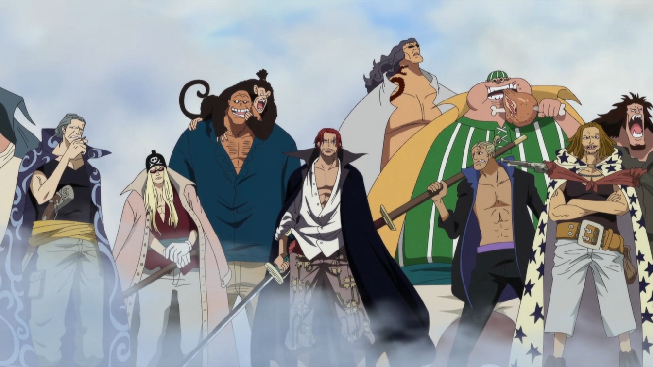 Autor de One Piece revela o nome dos principais piratas do Bando do Ruivo