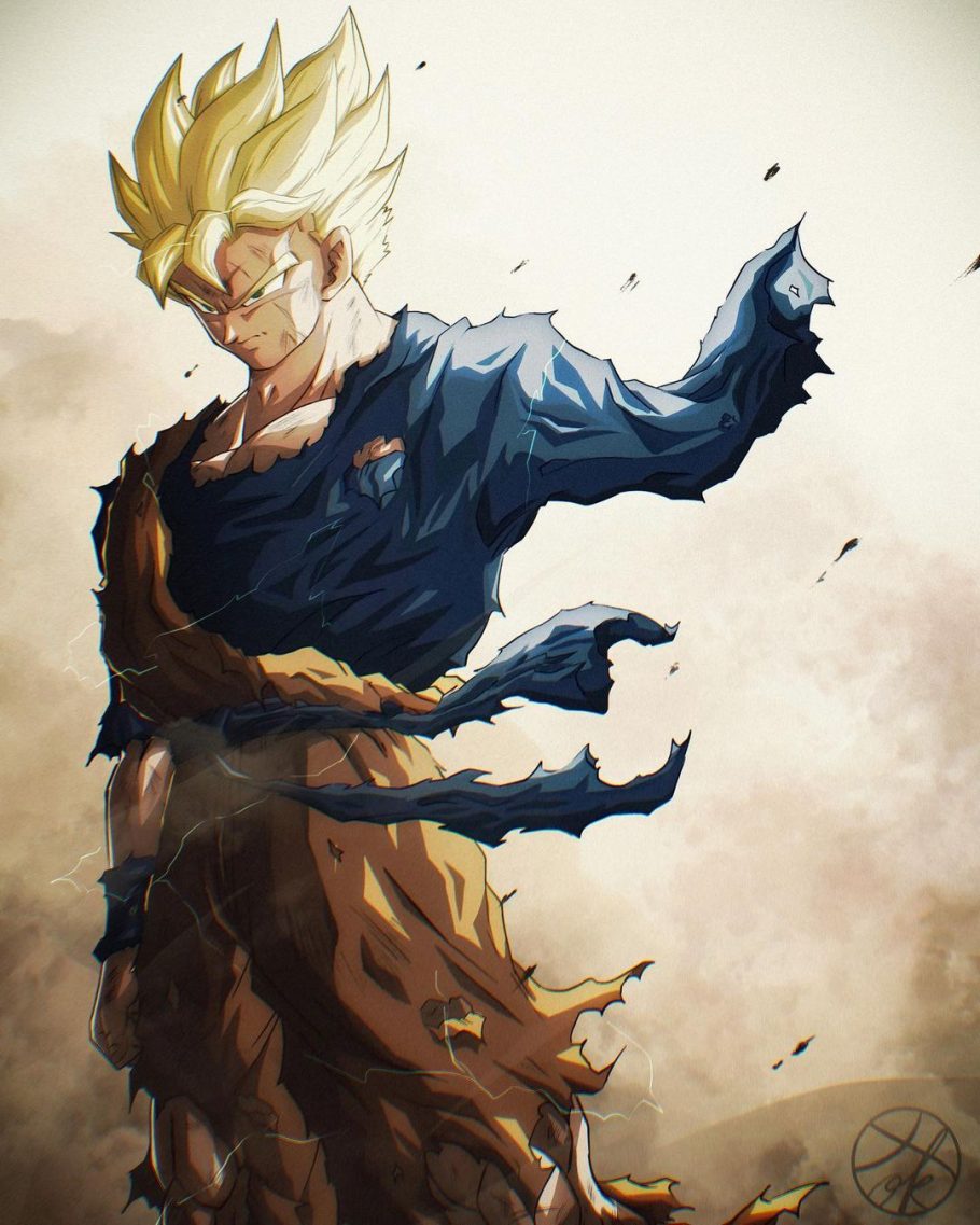 Dragon Ball - Confira esta arte simplesmente incrível do Gohan