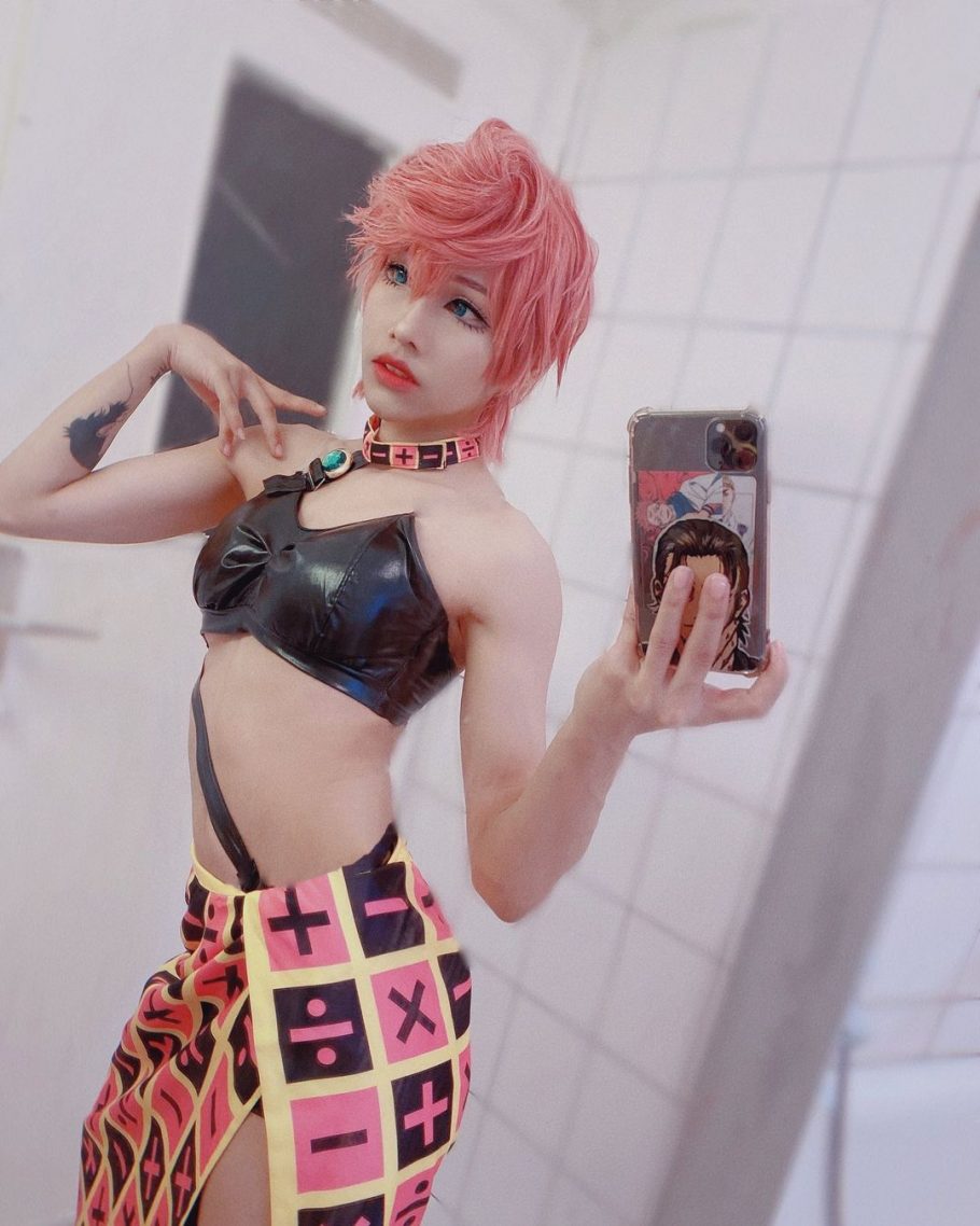 Cosplayer recriou com perfeição a Trish Una de Jojo Golden Wind