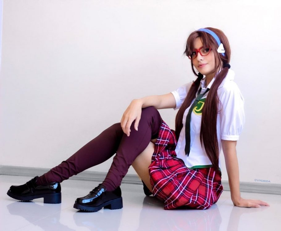 Evangelion - Brasileira fez um lindo cosplay da Mari