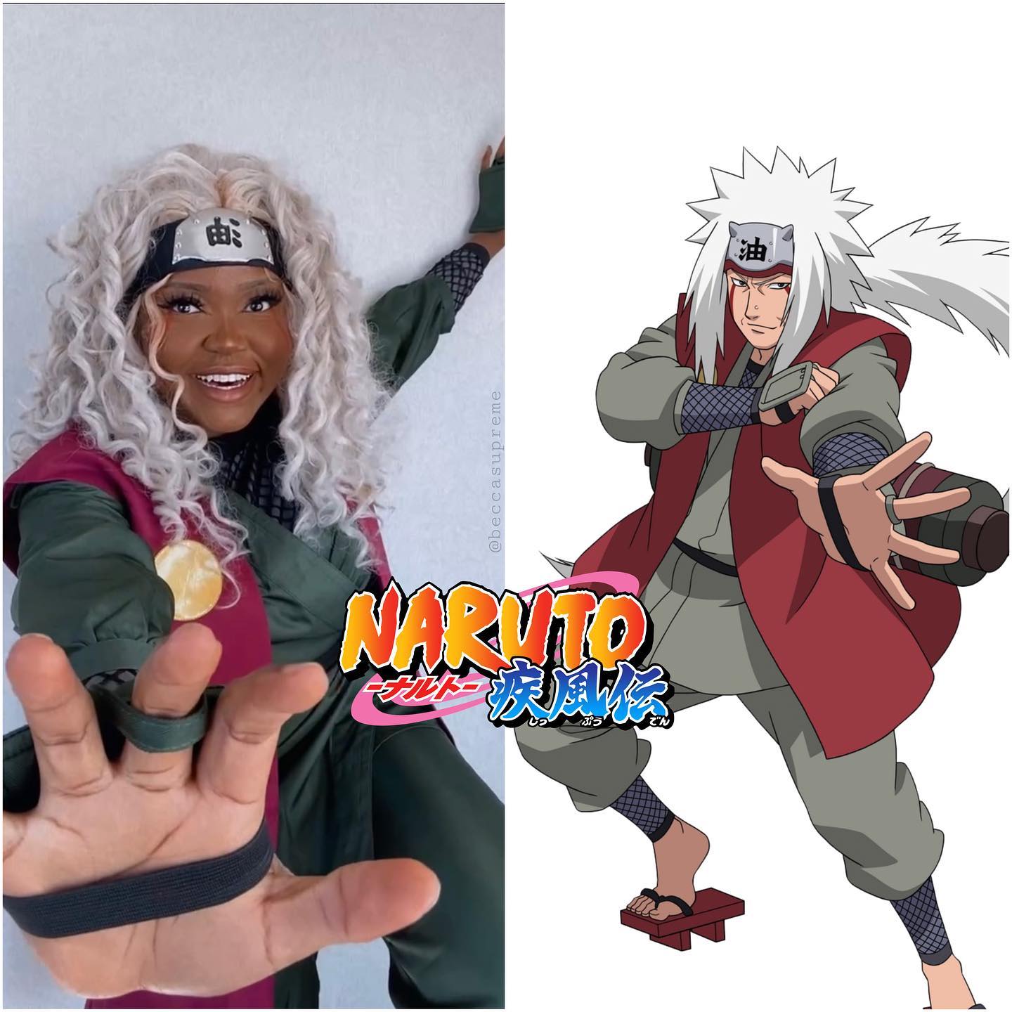 Fã de Naruto recriou o visual de Jiraiya em um cosplay impecável