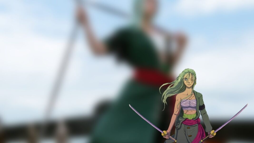 Modelo Satiella mostrou uma versão feminina de Zoro de One Piece - Critical Hits
