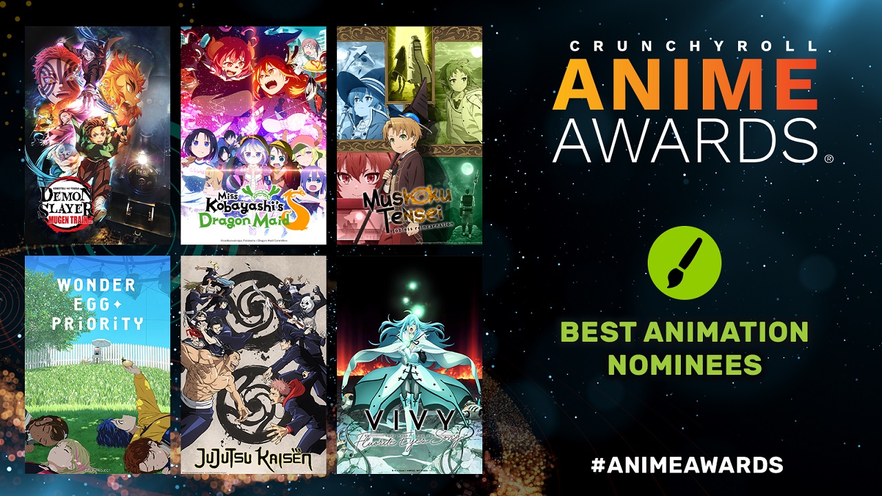 Crunchyroll anuncia os indicados para a sexta edição do Anime Awards