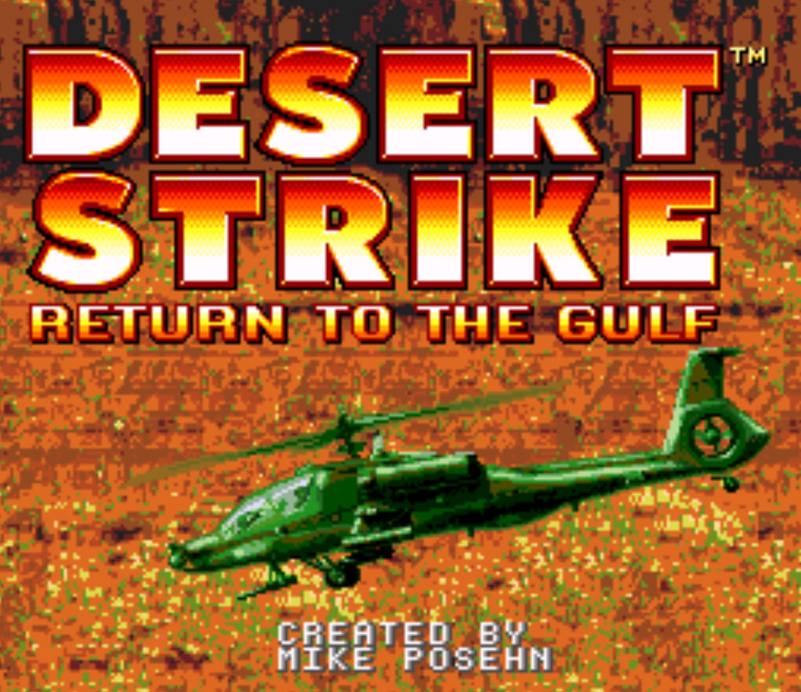 Desert Strike Cheats