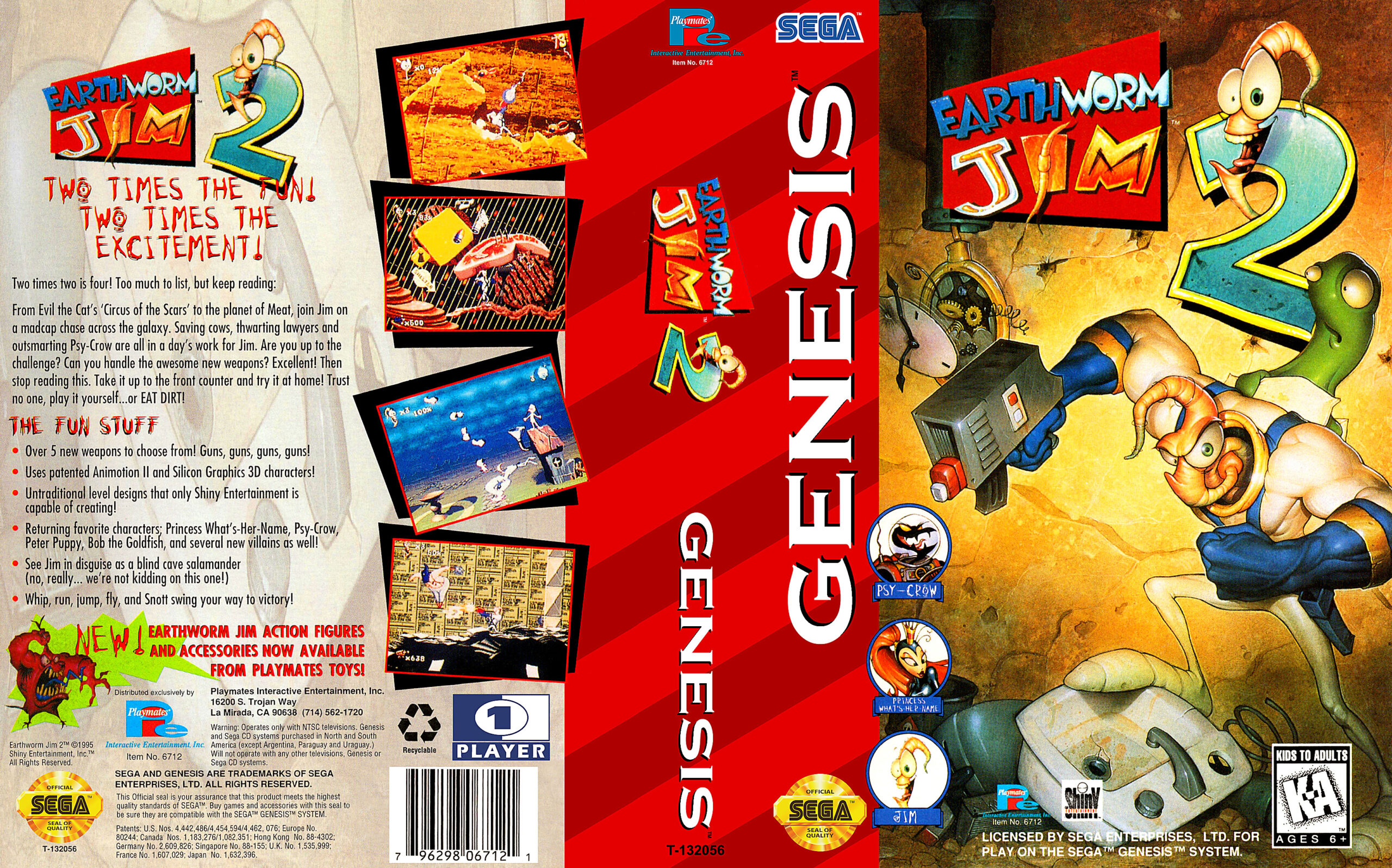 Earthworm Jim 2 cheats