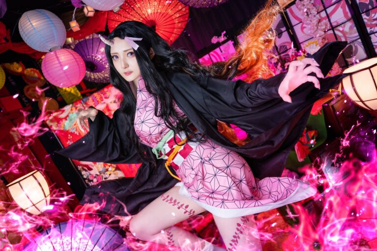 Cosplayer F De Demon Slayer Recriou O Visual De Nezuko Transformada Critical Hits