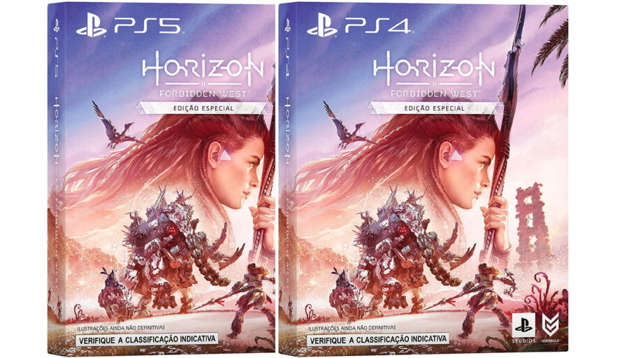 Edição Especial de Horizon Forbidden West de PS4 ainda está disponível no Brasil