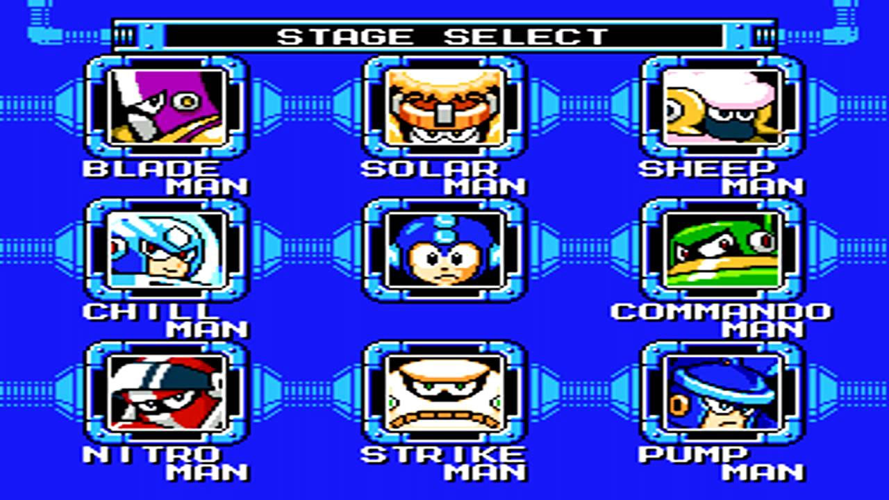 Mega Man 10 Ordem dos chefes (fraquezas) Critical Hits Mega Man 10 Ordem dos chefes (fraquezas) Critical Hits