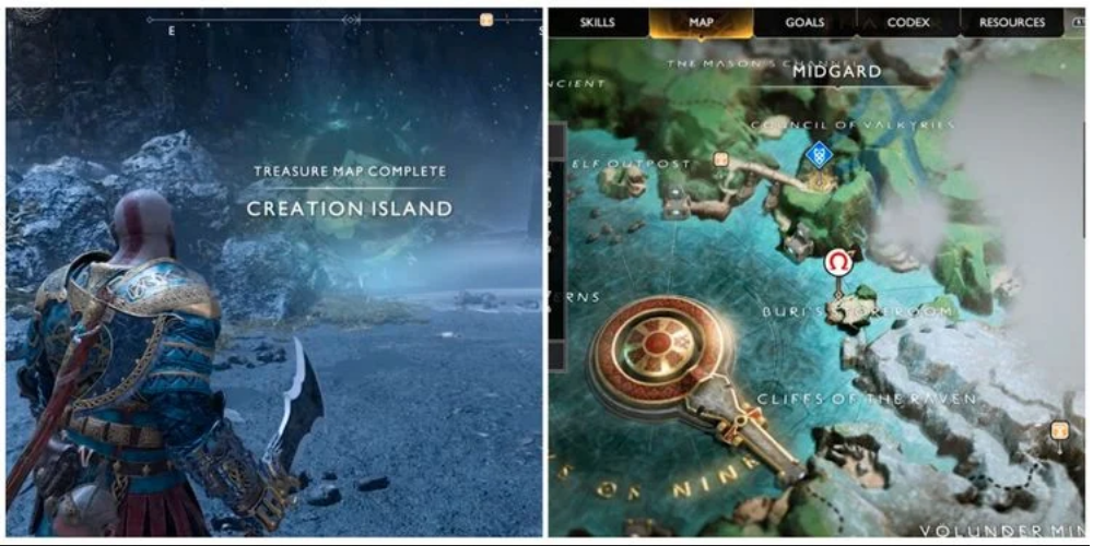 God of War - Como encontrar o tesouro Ilha da Criação - Critical Hits