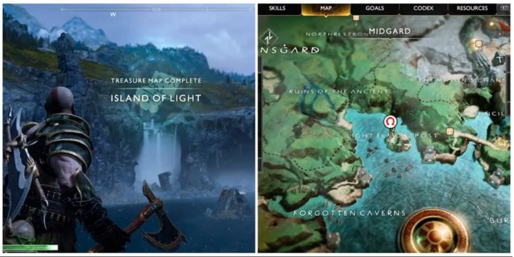 God of War: Como encontrar o tesouro “Ilha da Luz” - Critical Hits