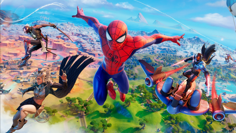 Fortnite derrubar pinheiros