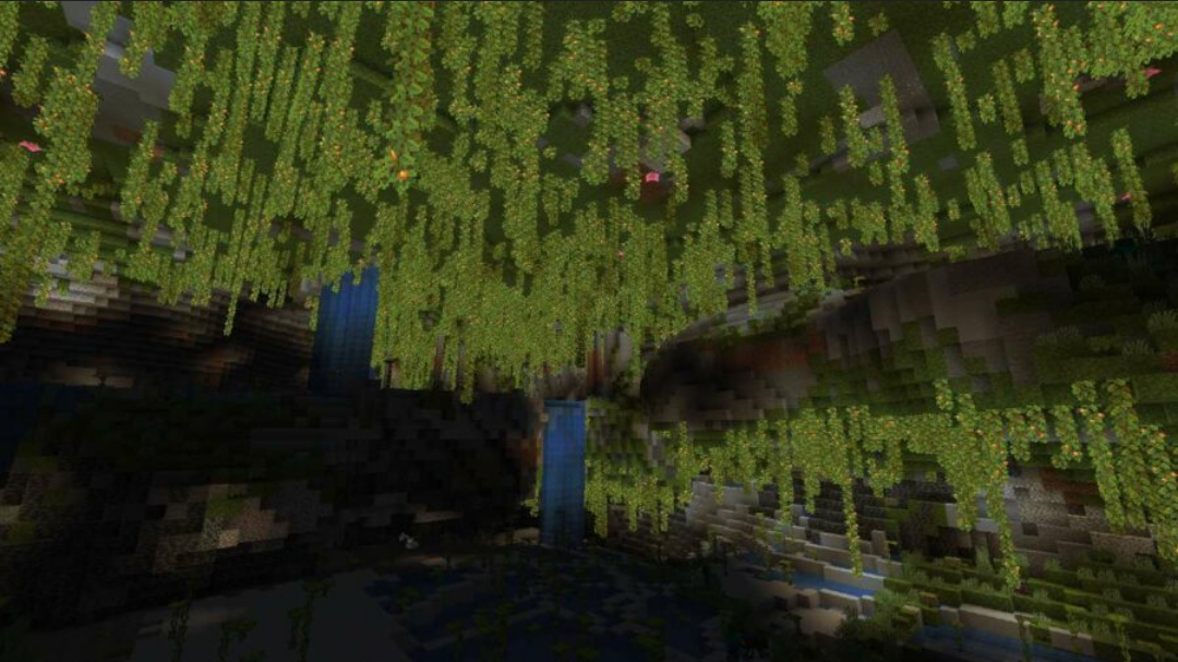 Minecraft Caverna Verdejante