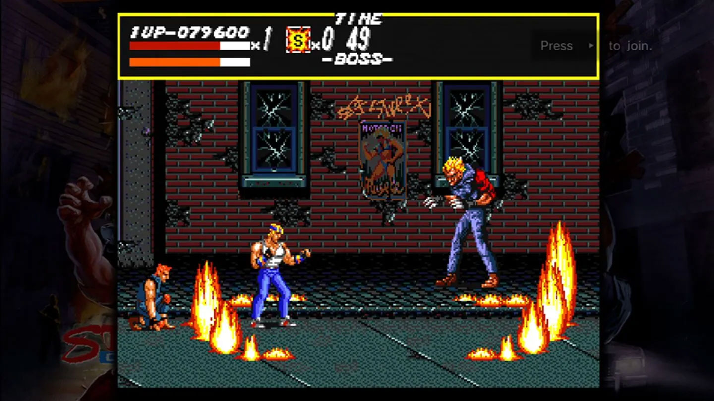 streets of rage remake cheat code