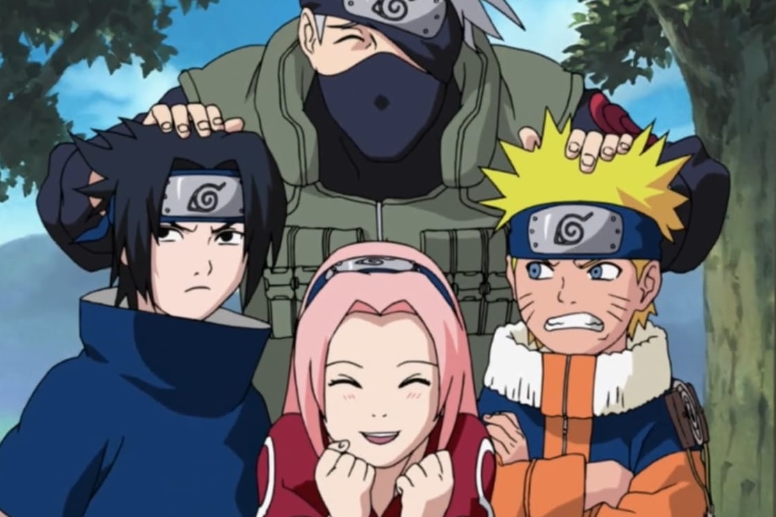 Este seria o visual dos membros do Time 7 de Naruto Shippuden como